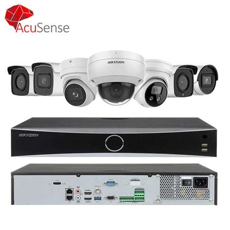 Hikvision Acusense NVR Cameras Kits | Easyip 4.0 Series