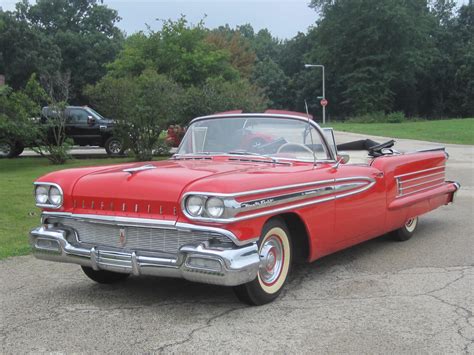 1958 Oldsmobile 98 Festival Red Convertible 371cu/305hp | Frank's Classic Cars