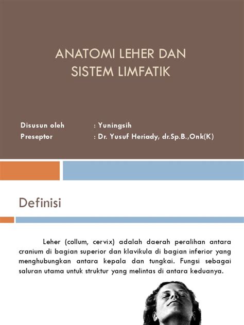 Sistem Limpatik Leher dan Peranannya dalam Penyebaran Tumor | PDF