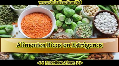 Alimentos Ricos en Estrógenos - YouTube