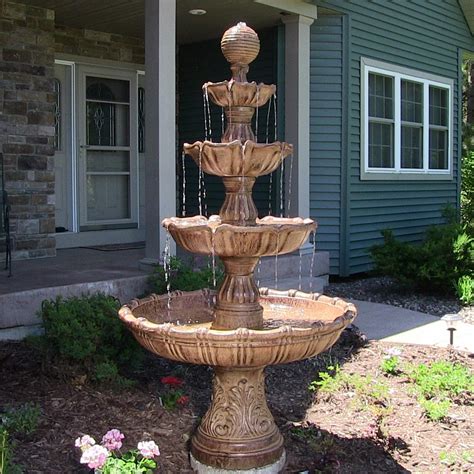 Rustic Outdoor Water Fountains - Outdoor Fountains