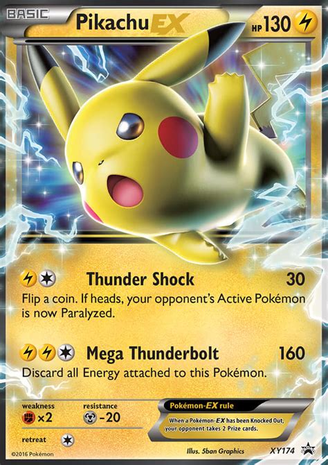 Pikachu Ex Pokemon Cards Images | Pokemon Images