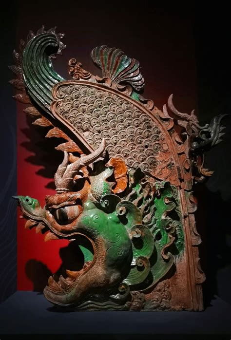 Yuan Dynasty/Ancient China/art/Cultural artefact/琉璃鸱吻 in 2022 | Ancient china art, Ancient china ...