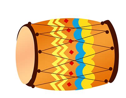 Bengali Dhol Illustration | Images :: Behance