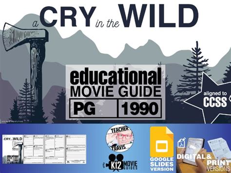 A Cry in the Wild Movie Guide | Questions | Worksheet (PG - 1990 ...