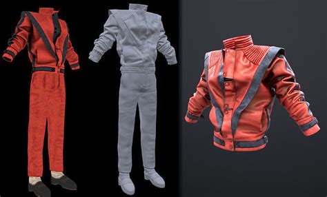 3D model michael jackson thriller outfit VR / AR / low-poly | CGTrader