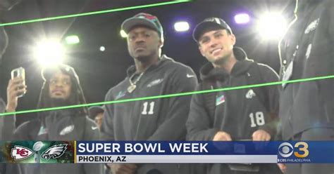 Super Bowl week underway in Arizona - CBS Philadelphia