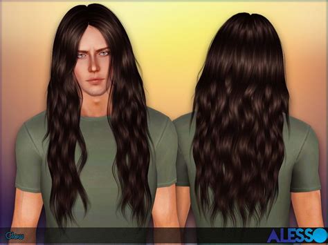 Sims 4 male long curly hair - bdacalls