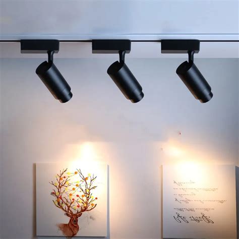 Led Kitchen Ceiling Track Lighting / Wall Mounted Track Lighting ...