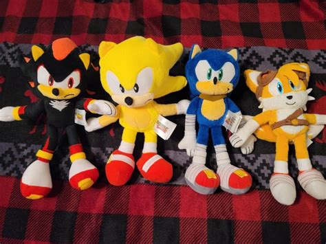 Sonic plush collection : r/SonicTheHedgehog