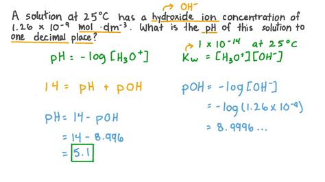 How To Calculate The Ph Of A Solution 10th Collection - vrogue.co