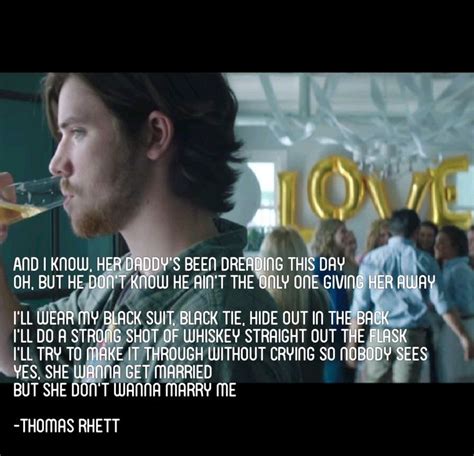 Marry Me - Thomas Rhett | Marry me lyrics, Thomas rhett, Country music lyrics