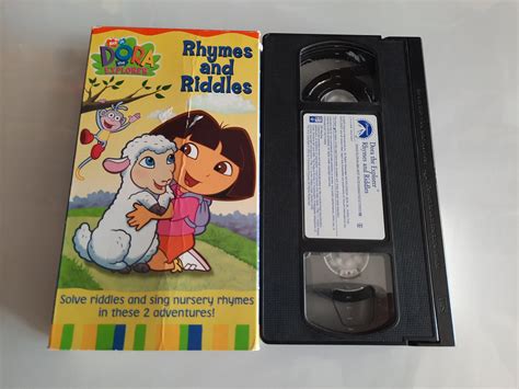 Dora the Explorer, Rhymes and Riddles Vhs - Etsy