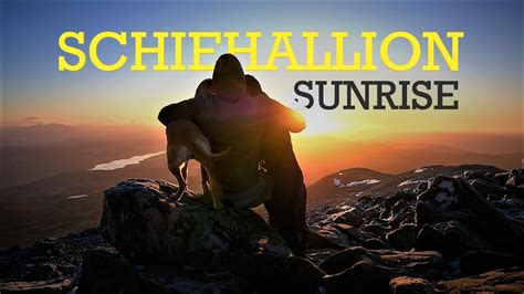 Schiehallion sunrise, bike and hike trip with dogs - YouTube