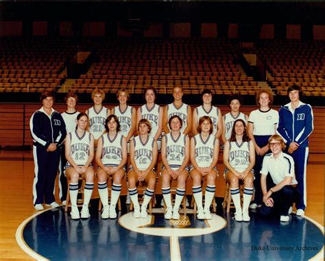Women's Basketball Team, 1978-1979 | Repository: Duke Univer… | Flickr