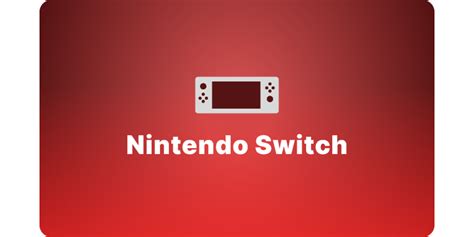 Nintendo Switch UI | Figma