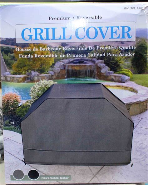 Premium Reversible Grill Cover Heavy Duty - Walmart.com