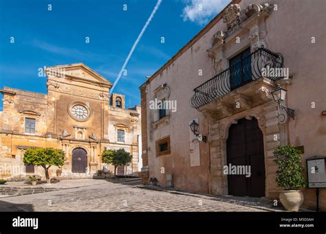 A view of the village of Sambuca di Sicilia, Italy. Sambuca di Sicilia ...