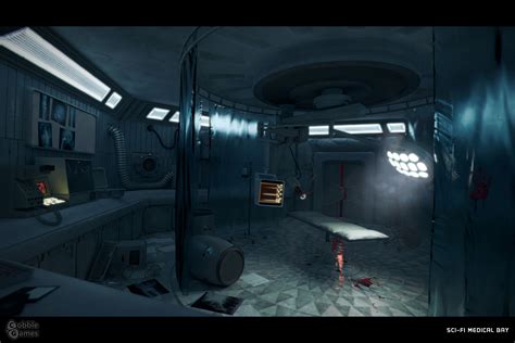 Sci-Fi Medical Bay (HDRP + Built-In) | 3D Sci-Fi | Unity Asset Store