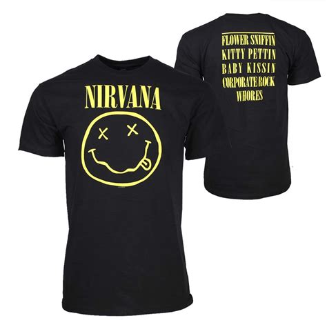 Nirvana Nirvana Smile T-Shirt Men | Loudtrax