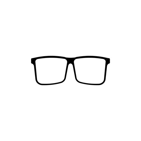 Premium Vector | Stylish glasses with black frames