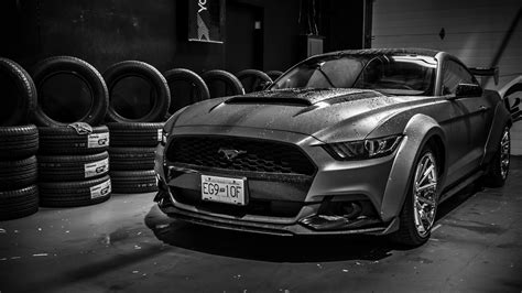 Ford Mustang Monochrome 4k Wallpaper,HD Cars Wallpapers,4k Wallpapers,Images,Backgrounds,Photos ...