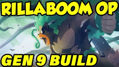 THERE'S A RILLABOOM SWEEPING MOVESET?! How To Use Rillaboom Pokemon ScarletViolet Moveset