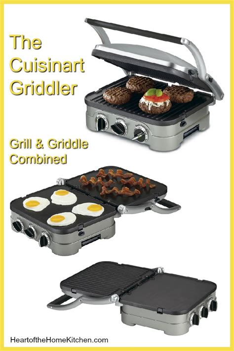 Cuisinart Griddler Countertop Grill & Griddle - Heart of the Home Kitchen