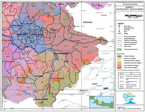 Citarum River World Map