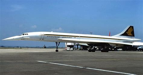 Singapore Airlines Concorde (c.1980) : r/singapore