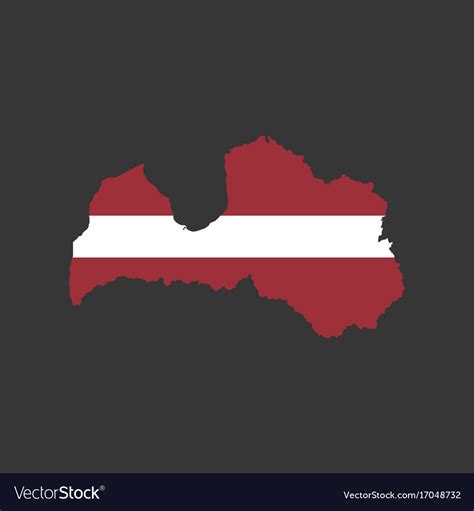 Latvia Map Flag - Foto Kolekcija