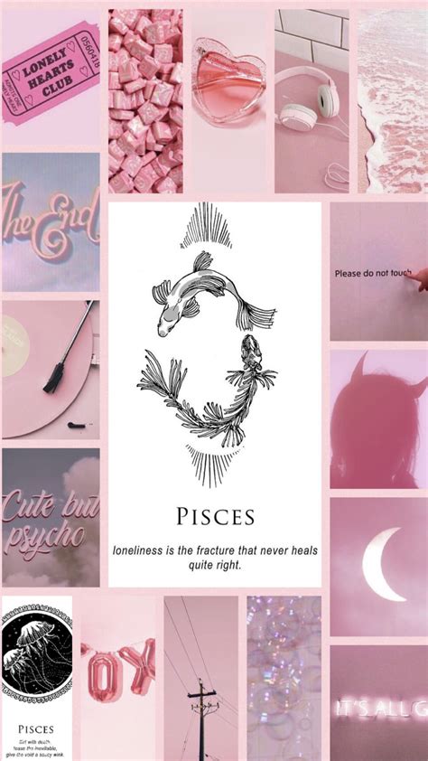 Pisces aesthetic wallpaper | Pisces, Zodiac signs tumblr, Aesthetic iphone wallpaper