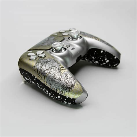 Silver Dragon MKII PS5 Controller | Killscreen