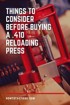 8 .410 Reloading Press for the money ideas | reloading press, reloading, pressing