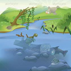 Ekosistem Sungai : Ciri-Ciri Dan Kehidupan Biotanya