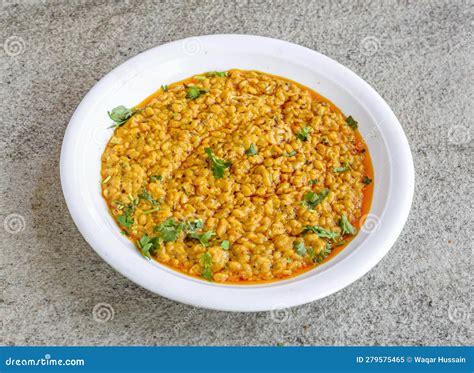 Daal Mash Fried Served in Plate Isolated on Grey Background Top View of ...