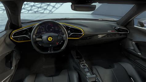 Ferrari 296 GTB Assetto Fiorano 2022 Interior 4K HD Cars Wallpapers | HD Wallpapers | ID #78256