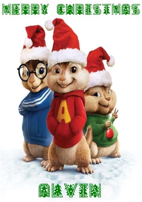 Alvin, Simon, and Theodore get in the Christmas spirit by singing the waltz-tempo song: “The ...