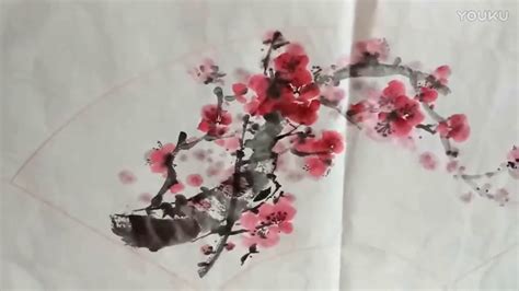 Chinese Art Painting : Cherry Blossom - YouTube