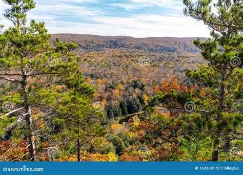 Fall Colors As Far As the Eye Can See in the Porcupine Mountains Wilderness State Park in ...