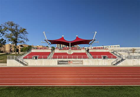 Maryville University Soccer Grandstand and Field | Cordogan Clark & Associates | Archello