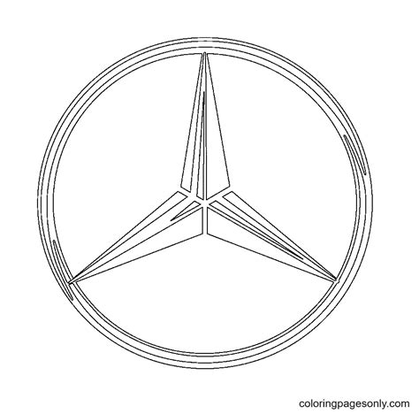 Car Logo Coloring Pages Printable for Free Download