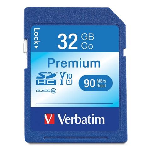 Verbatim® Class 10 Sdhc™ Card : Target