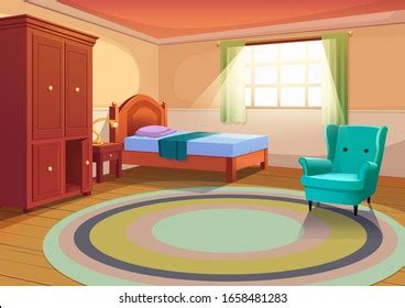 58,783 Cartoon Bedroom Images, Stock Photos & Vectors | Shutterstock