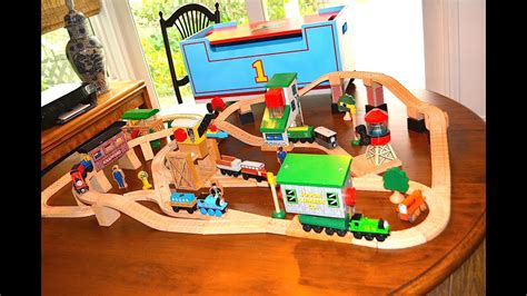 Thomas And Friends LIFT AND LOAD SET Rare Wooden Railway Toy Train ...