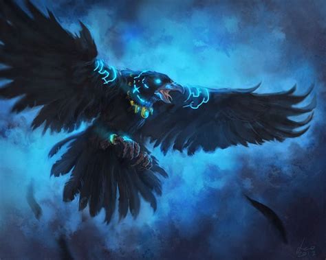 raven god | Fantasy creatures art, Creature concept art, Fantasy creatures