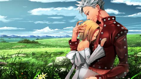 Nanatsu No Taizai Seven Deadly Sins Elaine And Ban UHD 4K Wallpaper ...