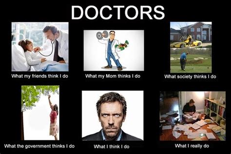 How People See Me And What People Think I Do (With images) | Doctor humor, Medical humor ...