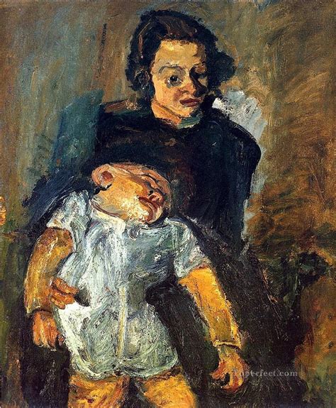 maternity 1942 Chaim Soutine Expressionism Painting in Oil for Sale