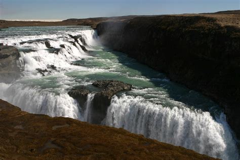 Travel Trip Journey : Gullfoss (Golden Falls), Iceland